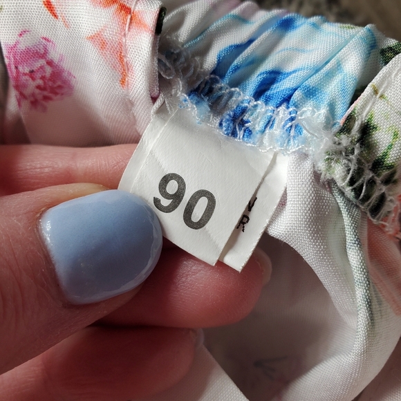 Floral Rose Baby Girl Bubble Romper Size 90 (18-24m) NWOT - Picture 5 of 13